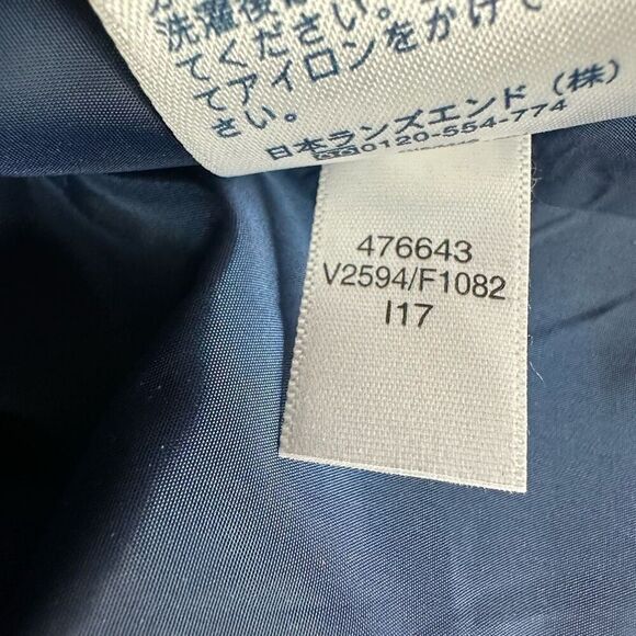 Lands End Navy Dress with Gold Stars - Picture 9 of 9